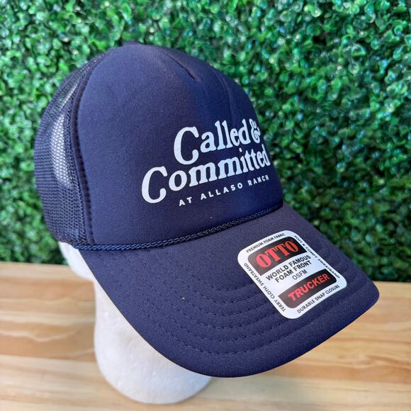 NWT Called and Committed Allaso Camp Royal Blue White Hat One Size OSFA - Picture 4 of 6